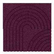 Curved Violet 24x24"