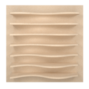 Wave Ivory 24x24"