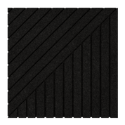 Combined Black 24x24"