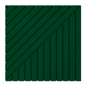 Combined Forest Green 24x24"