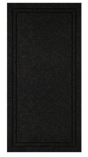 Chart Black 24x48"
