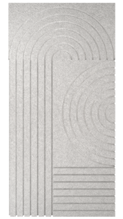 Curved White 24x48"