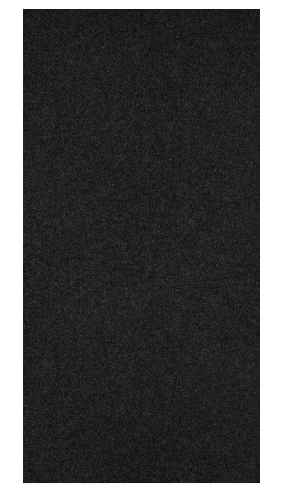 Plain Black 24x48"