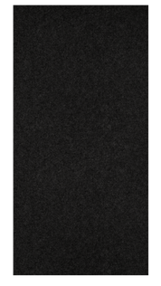 Plain Black 24x48"