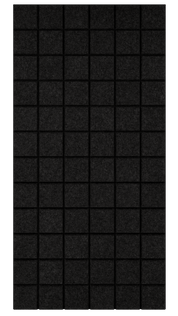 Squared Black 24x48"