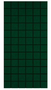 Squared Forest Green 24x48"