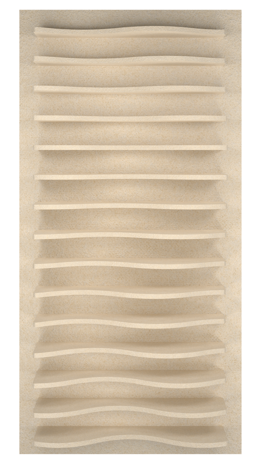 Wave Ivory 24x48"