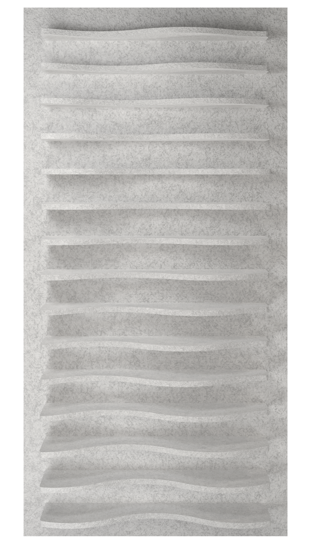 Wave White 24x48"